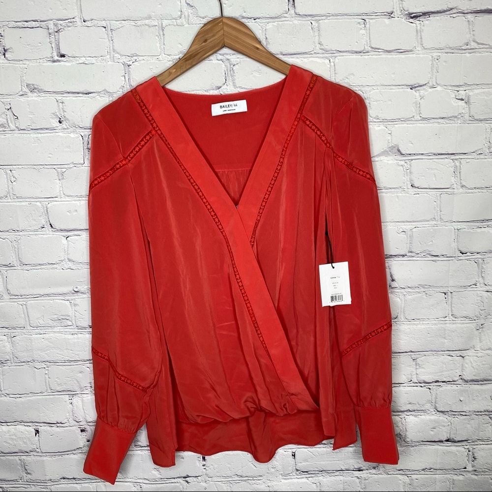 Bailey 44 Corinne Surplice Wrap Top - Picture 2 of 10